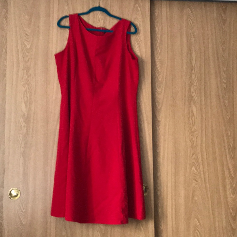 Red dress